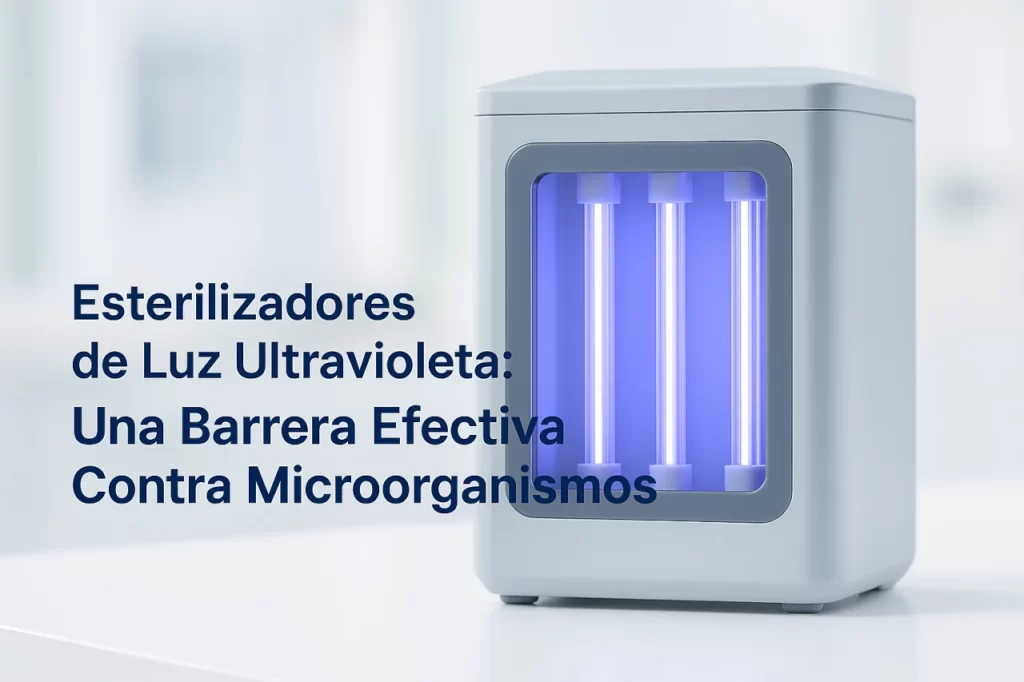 Esterilizadores de luz ultravioleta UVC