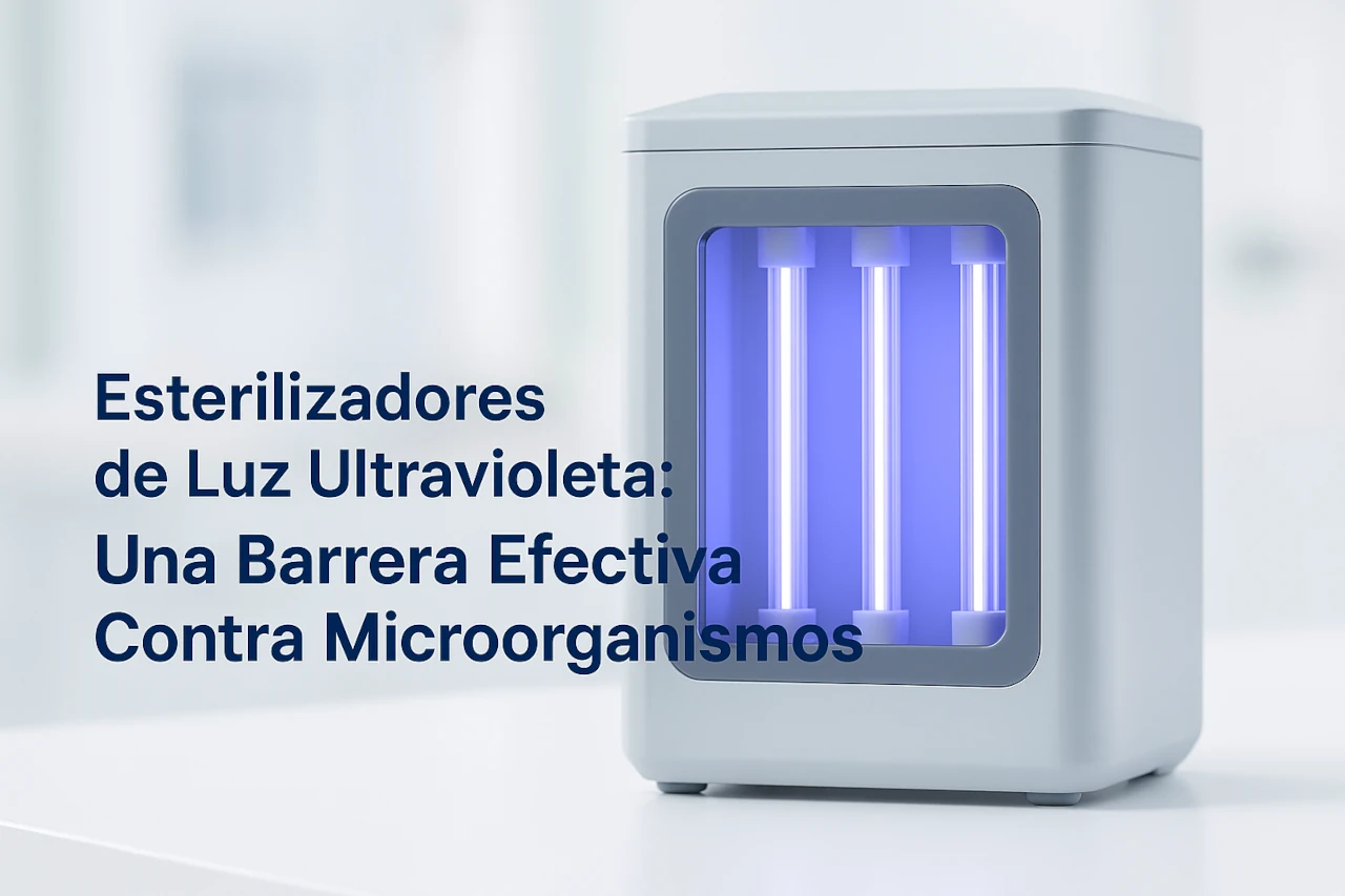 Esterilizadores de luz ultravioleta UVC